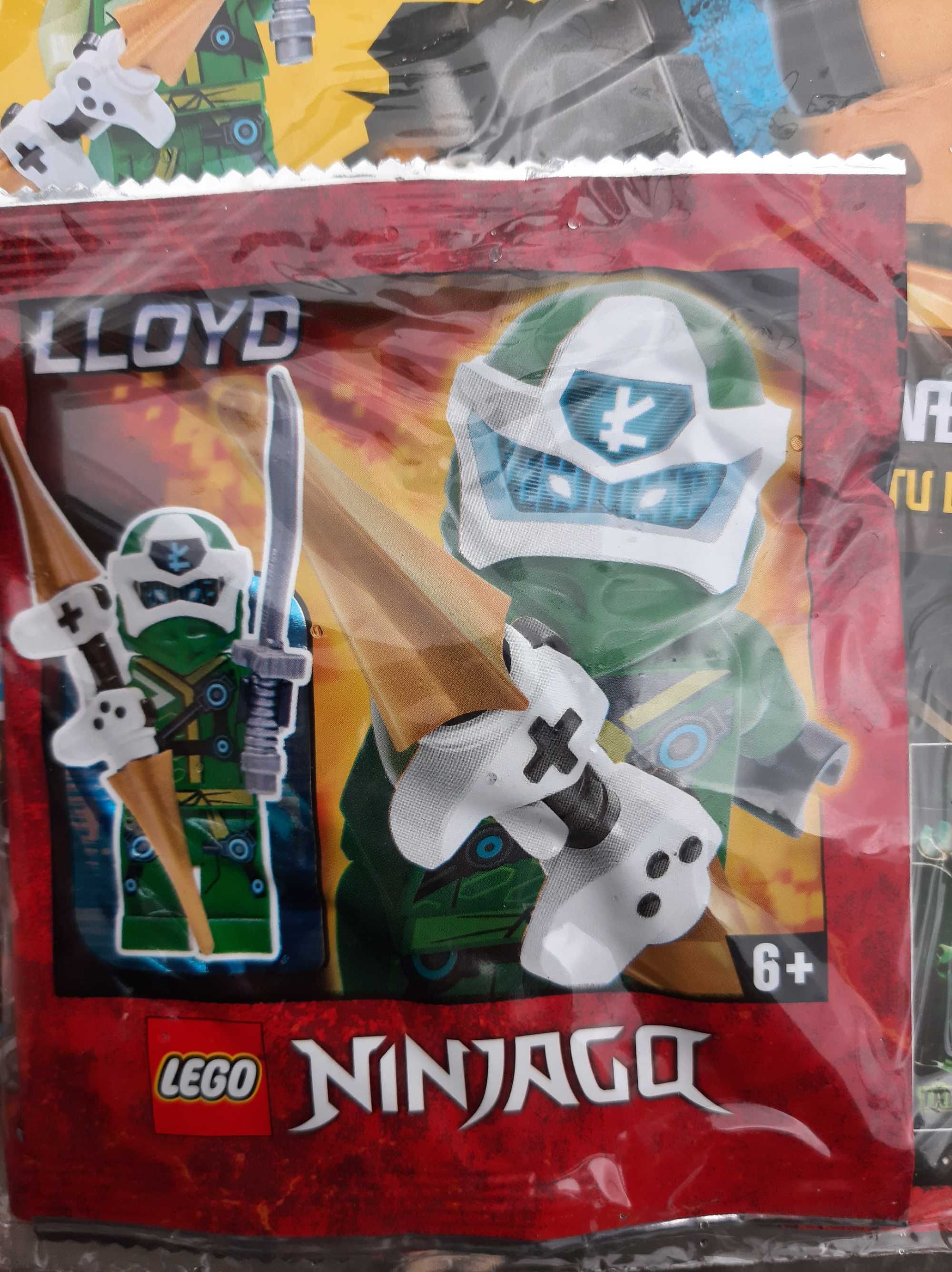 Vand revista Lego Ninjago romana cu figurina Lloyd. Transport inclus.