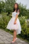 Rochie eleganta din tul