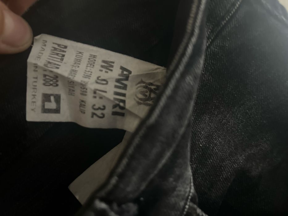 Pantaloni Amiri Slim fit marimea 28