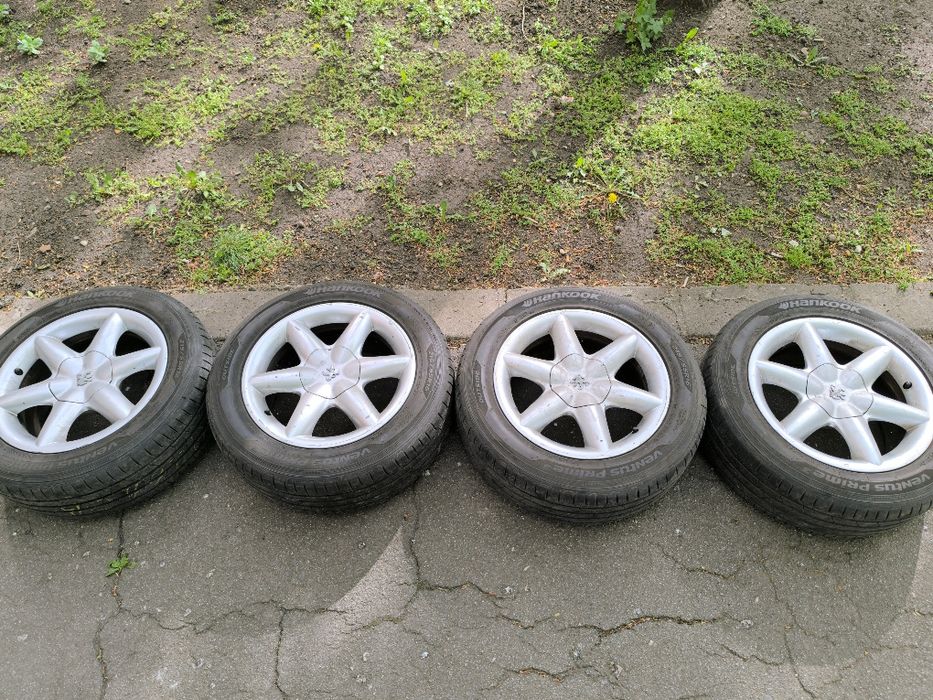 5броя джанти с гуми  16 BBS Starfish Peugeot 406 Coupe