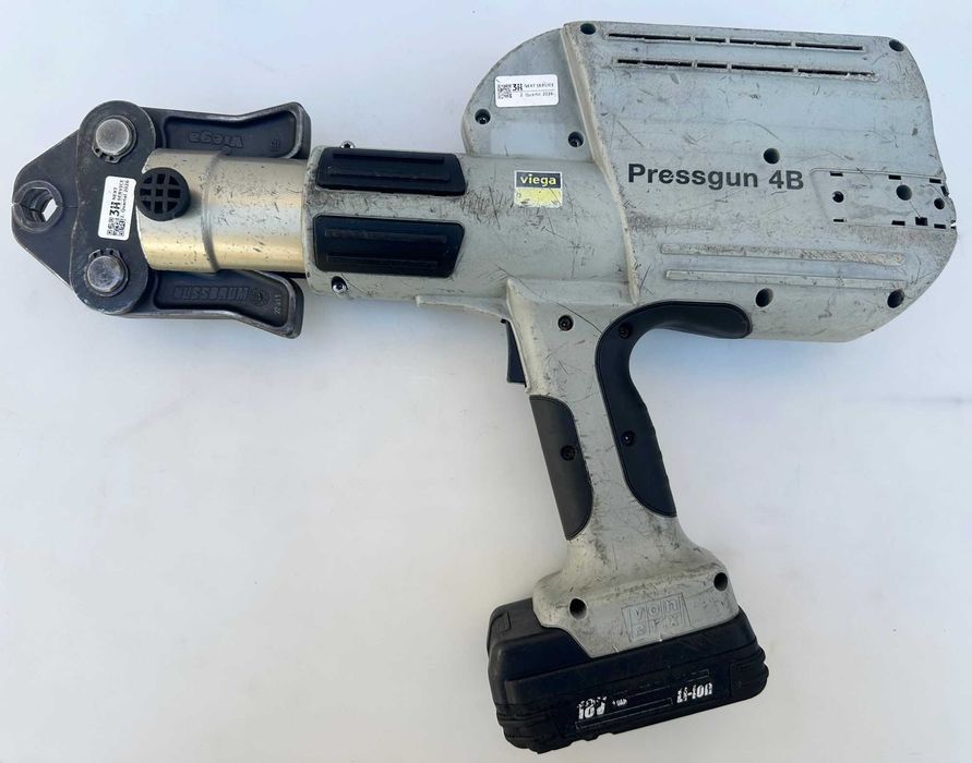 Viega Pressgun 4B - Акумулаторна преса за пресфитинги 15/18/22/28/35