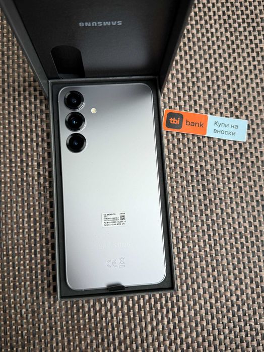 НОВ SAMSUNG S25+ plus Лизинг от 54лв/м 12/256Gb ГАРАНЦИЯ Silver Shadow