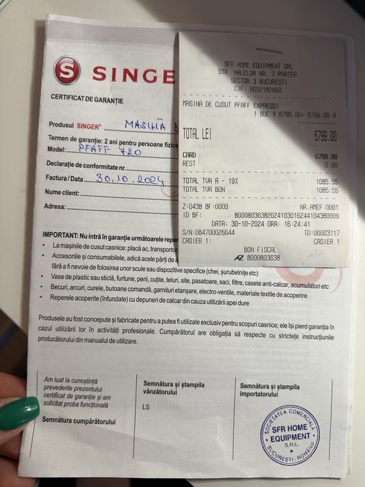 Masina de cusut Pfaff Quilt Expression 720