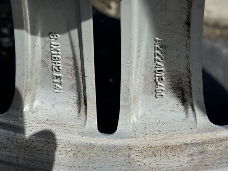 Jante S class W222 R18 cu anvelope vara Bridgestone RFT