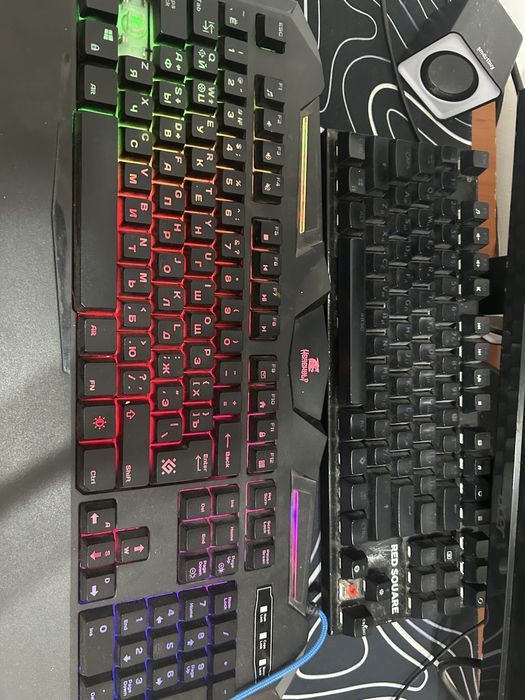 Продам игровую клавиатуру с подсветкой