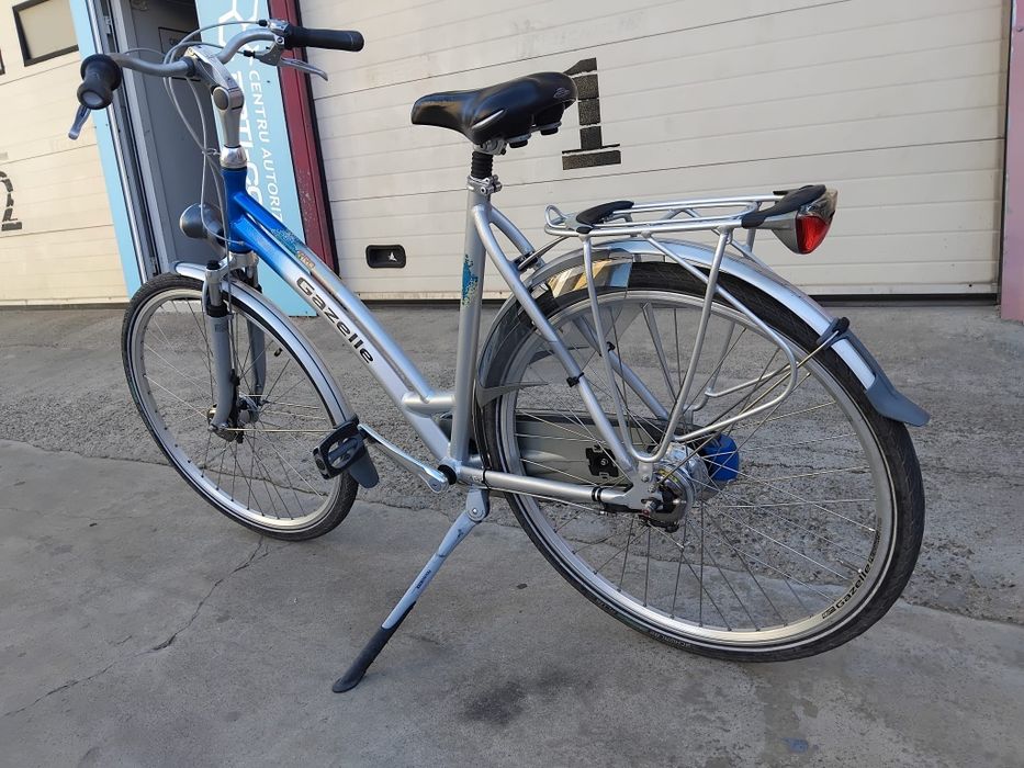 Vând bicicleta gazele din aluminiu pentru damă