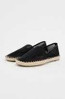 Дамски еспадрили с камъчета  и черни - прозрачни ZARA
