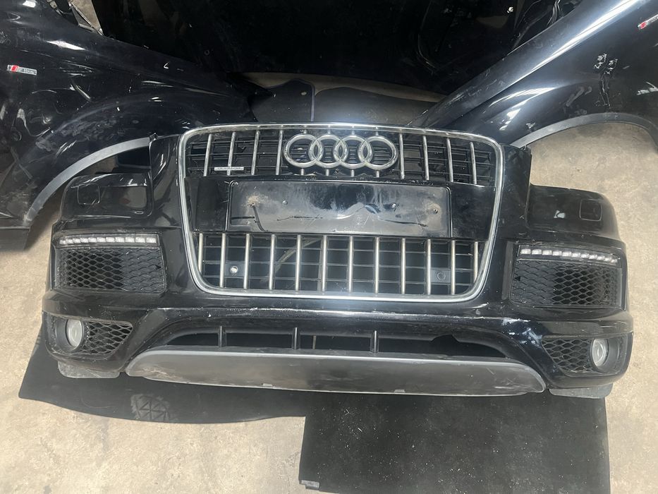 Audi Q7 4L Facelift челен удар/броня/капак/калници/фарове/маск