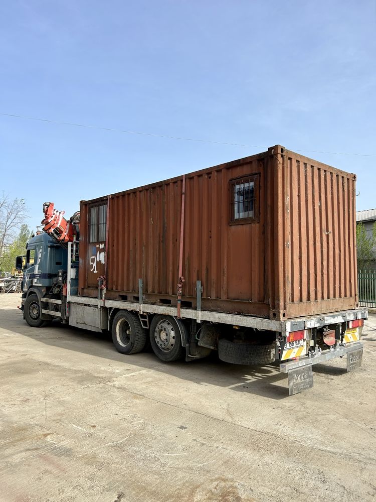 Inchiriere Camion cu Macara - Automacara - Transport Container Utilaje