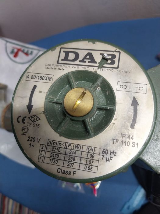 Pompă de Circulație DAB A 80/180 XM (3 Viteze)