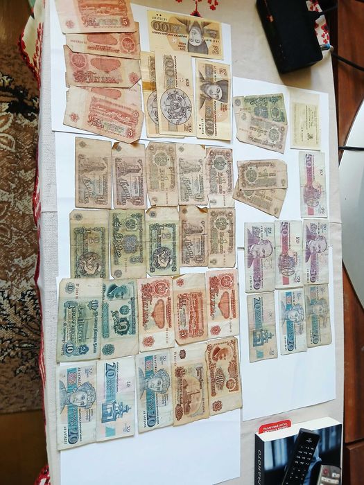 Стари български банкноти