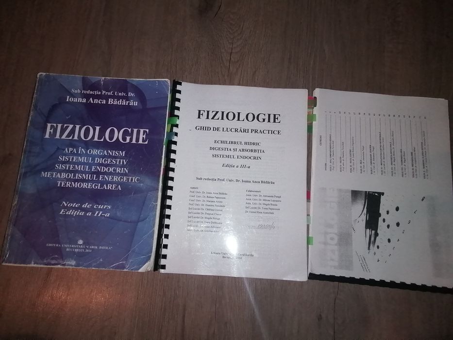 Vând cărți pentru Umf București.