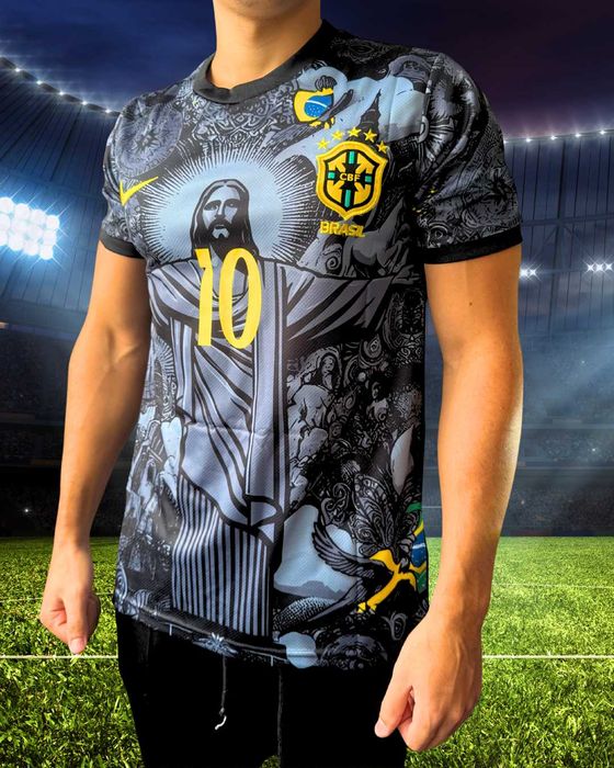 Футболна Тениска на Бразилия / NIKE - NEYMAR 10 -МНОГО ВИСОКО КАЧЕСТВО