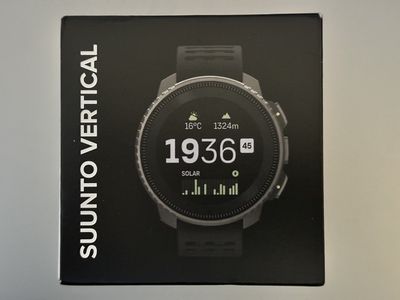 Ceas sport Suunto VERTICAL All Black, Sigilat