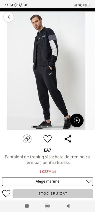 Oferta Trening EMPORIO ARMANI 7 nou marimea XL,XXL colectia noua bumba