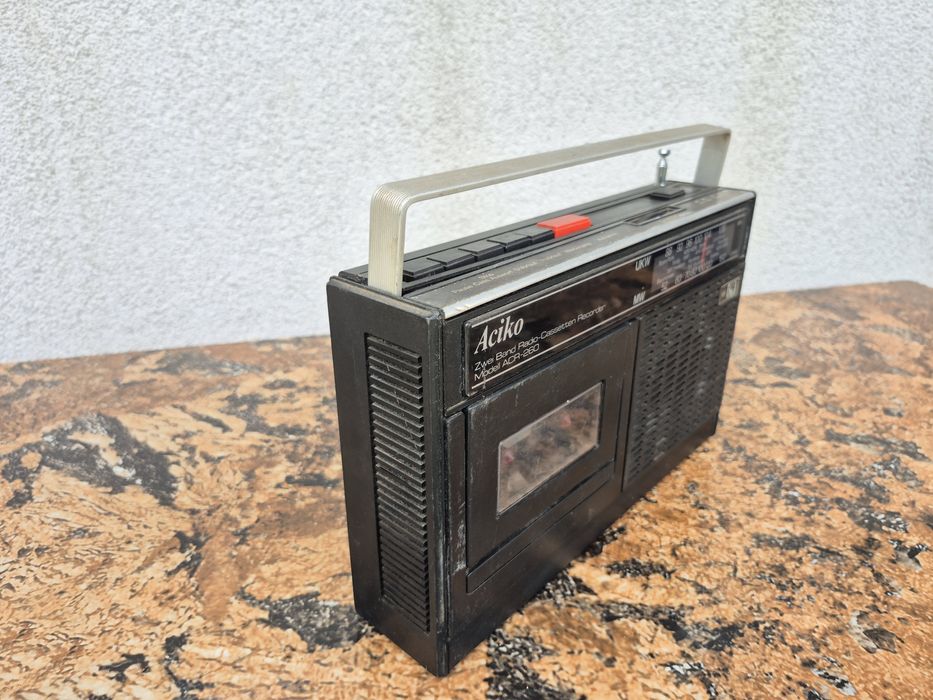 Radio Casetofon Aciko model  ACR-260 made in japan