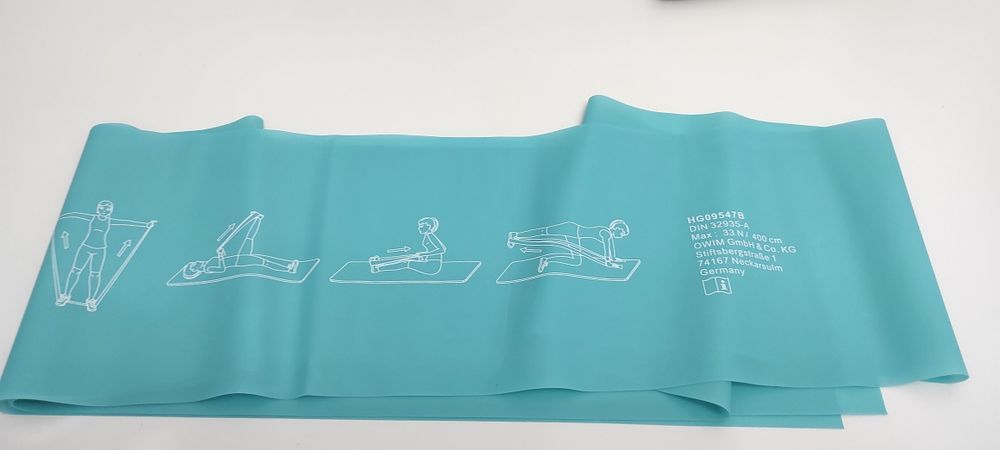 Set 4 benzi elastice si rezistente Crivit, latex,