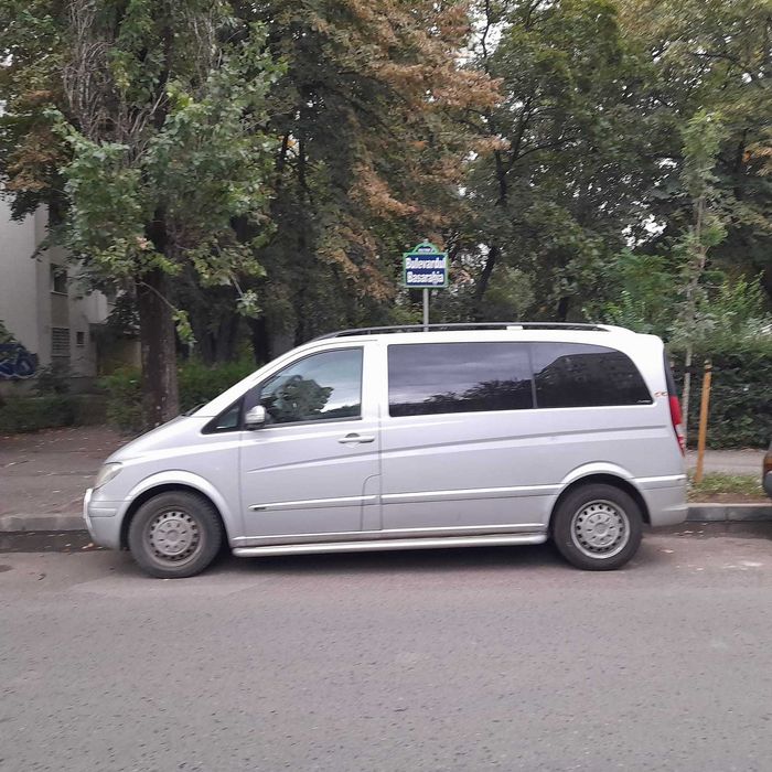 Mercedes Viano 2.2 CDI , an 2005, 267.800 km, 6 locuri, pat in spate