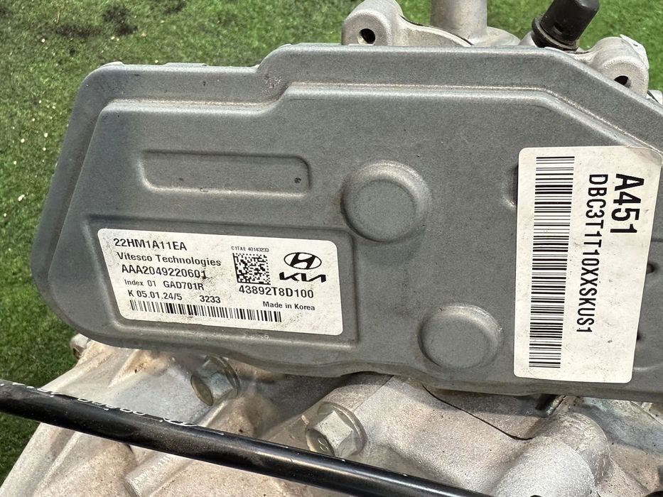 CUTIE VITEZE AUTOMATA HYUNDAI 1.0 T-GDI Petrol 101 hp / 74 kW 2016 - 2025 G3LC , COD: A451 , M48V , M48VRD , M82V , 954A2-2D040 18000KM
