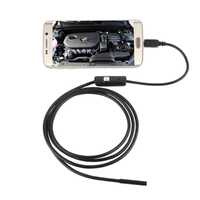 Camera Flexibila 2m Camera inspecție Android Camera ITP HD cu leduri