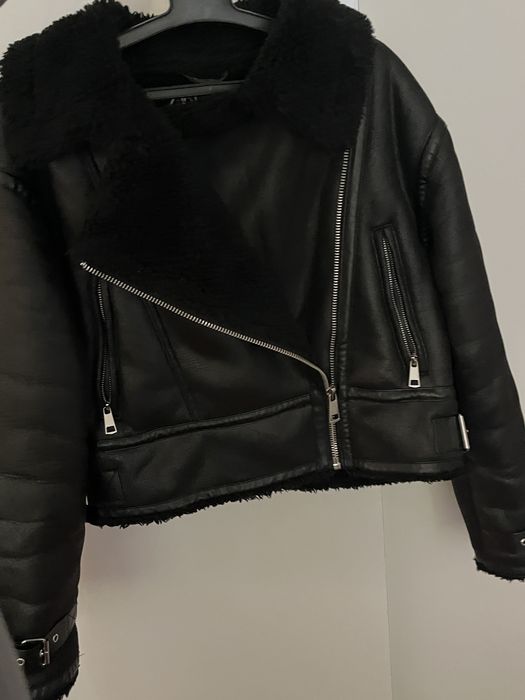 Zara яке с пухкава подплата размер м