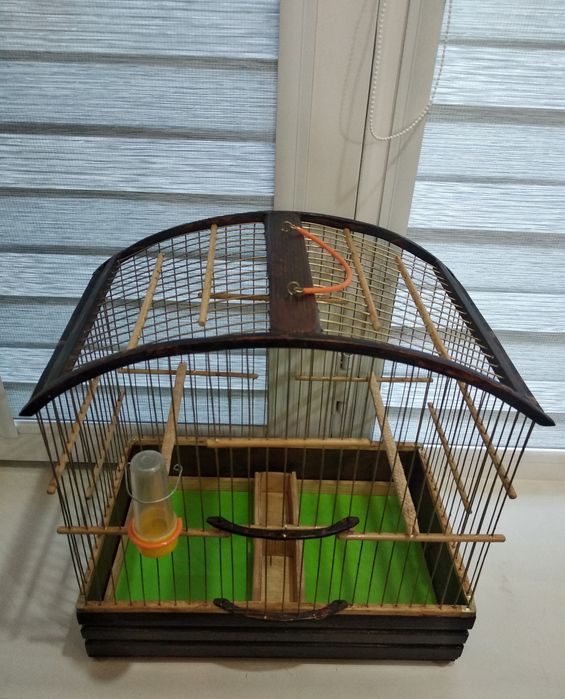 Клетка ручной работы для птиц