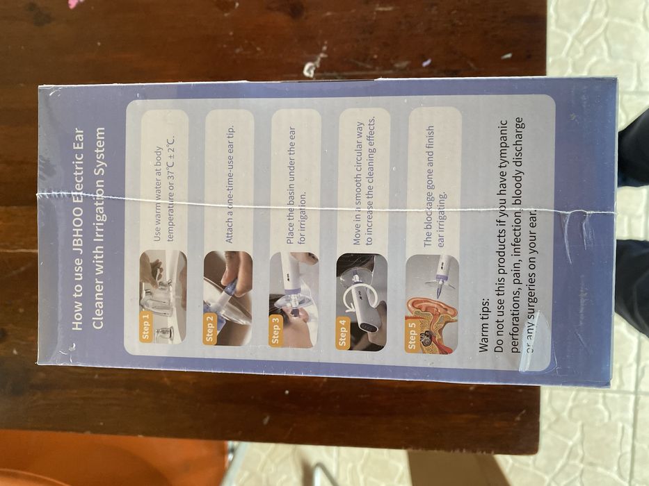 Aparat electric de curatat urechile nou sigilat