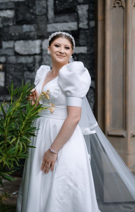 Vand rochie de mireasa + voal