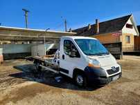 Peugeot 3.0d autoplatforma platforma slep trailer