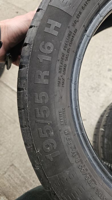 4бр гуми 195 55 16 континентал