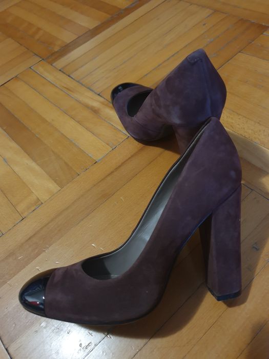 Pantofi eleganti dama piele intoarsa Geox