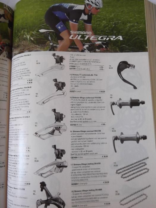 catalog piese ,componente si echipament biciclete/ mtb/racing. nou