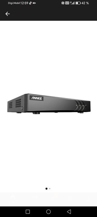 Recorder, ANNKE, DW81KD, 8 canale, 5MP + 2 IP, Negru