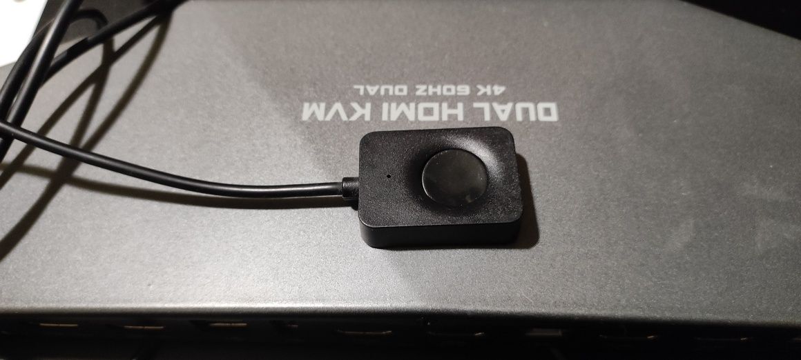 KVM switch dual HDMI triple USB