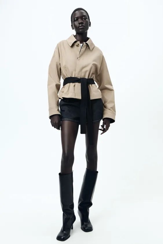 Zara XS Яке с колан
