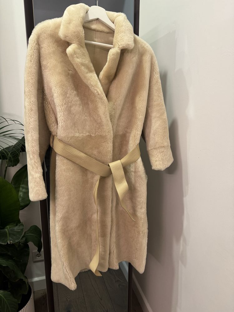 Дубленка натуральная massimo dutti