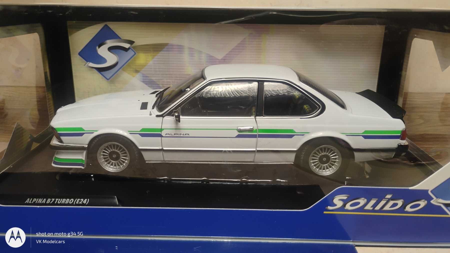 1984 Alpina B7 Turbo (E24) 1:18 Solido