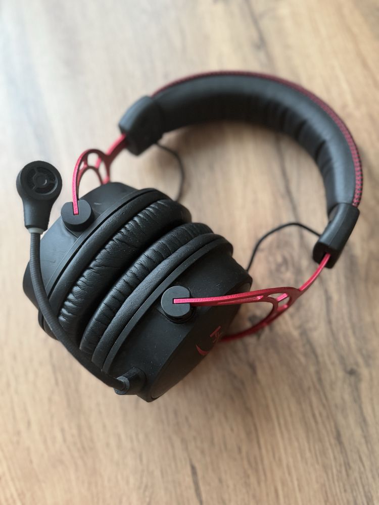 Наушники HyperX Cloud Alpha Wireless 4P5D4AA красный