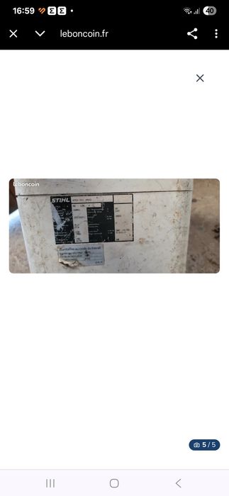 Aparat de spălat cu presiune stihl re120k