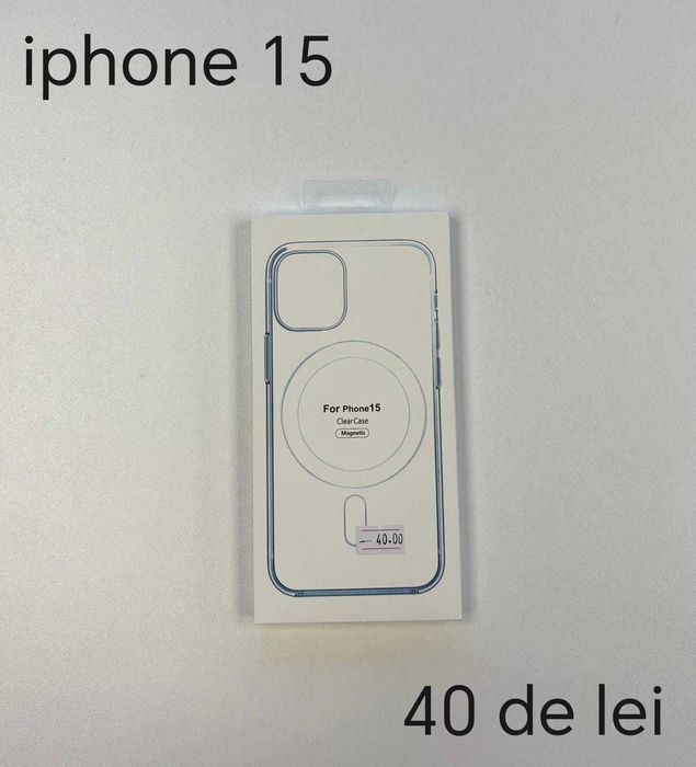 Huse, Folii, Cabluri iPhone 15 - Montaj gratuit folie