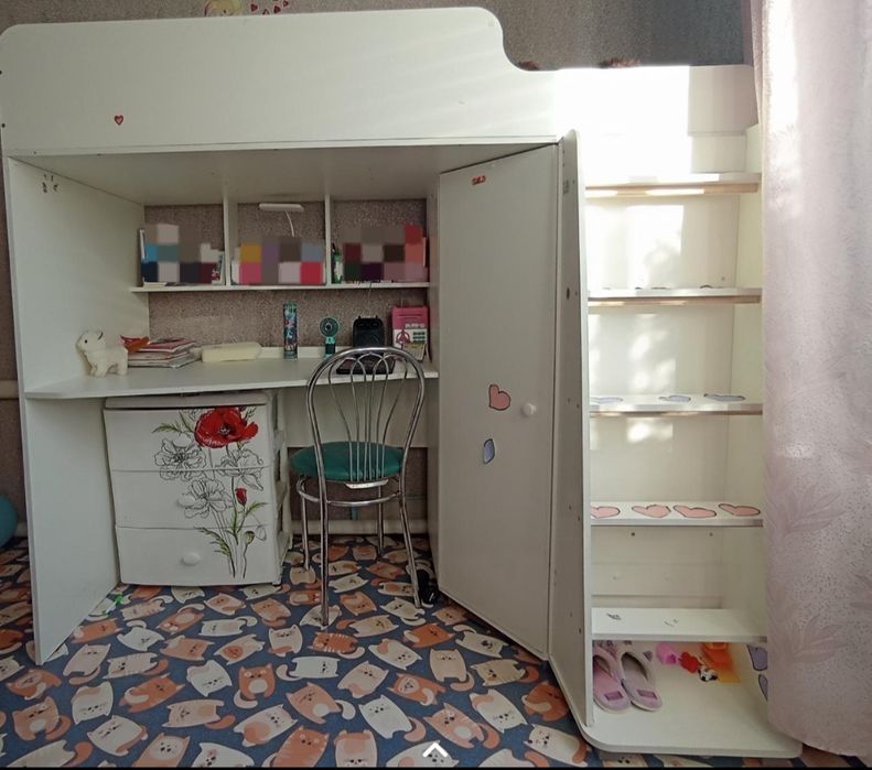 кровать - чердак