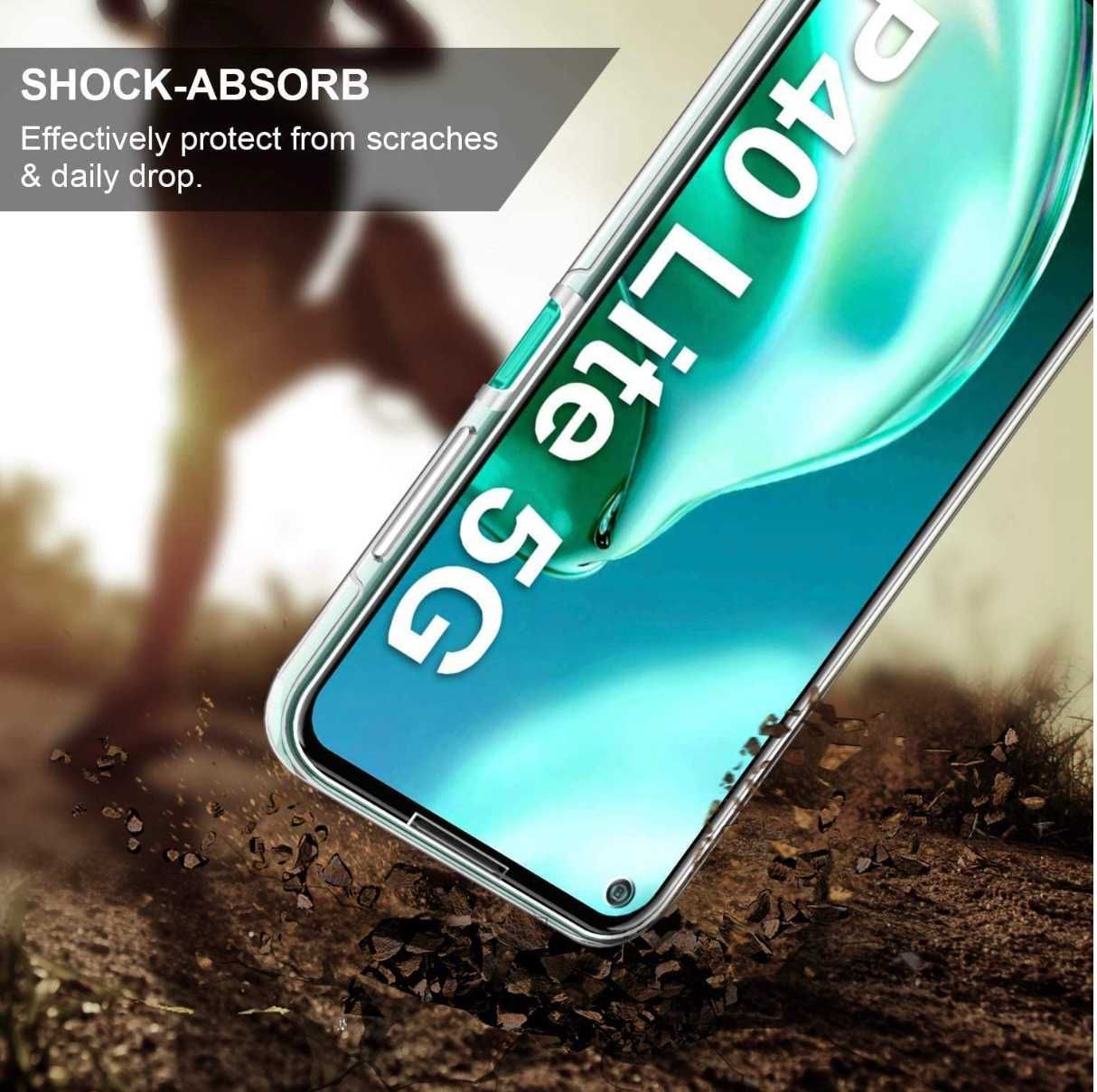 Husa CRYSTAL 360° fata + spate pt Huawei P40 Lite / P40 Lite 5G