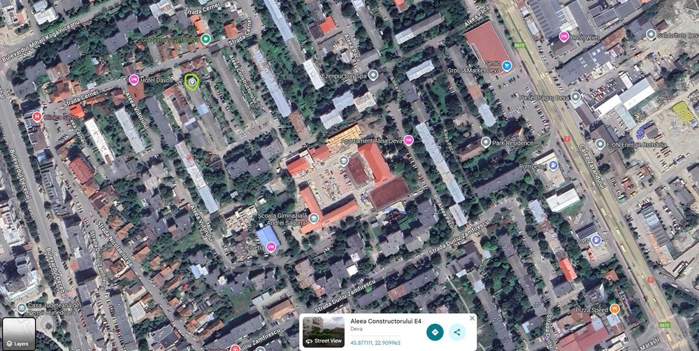 Proprietar, vând apartament 4 camere, Deva, Al. Constructorilor