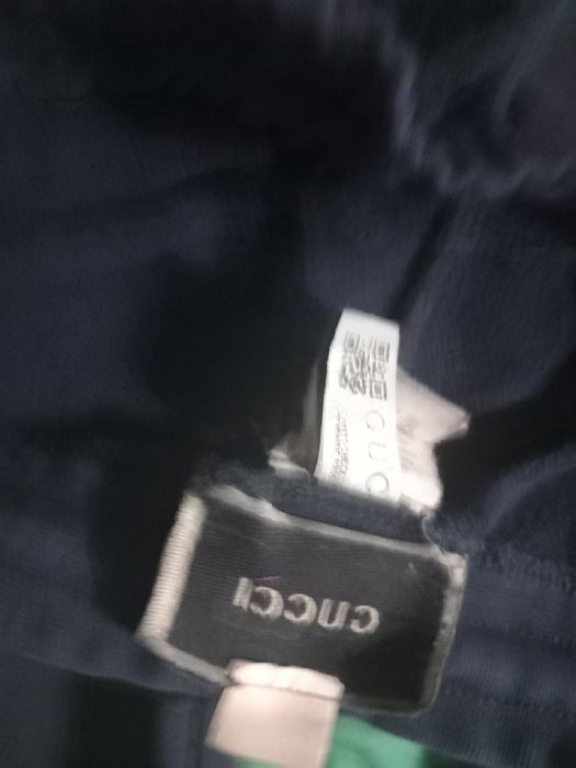 Pantaloni albaștri gucci