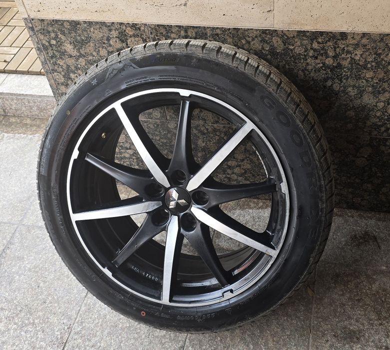 Лети джанти 18-ки с чисто нови зимни гуми 750 лвв