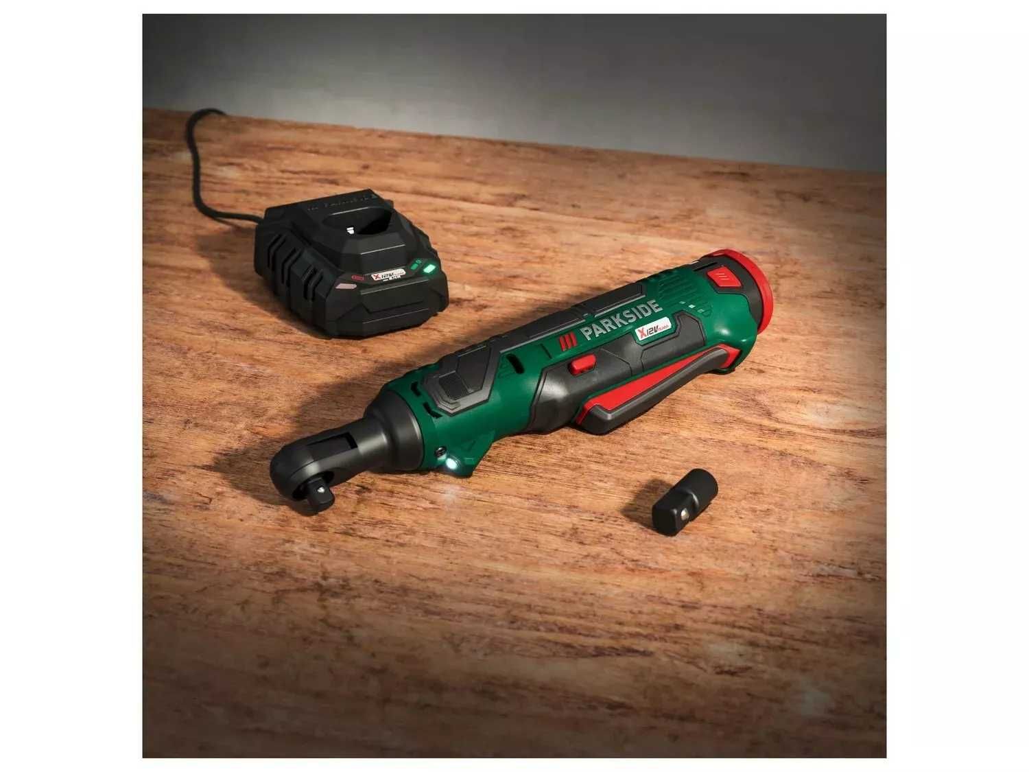 Нова Акумулаторна Тресчотка Parkside 12V с батерия и зарядно 2 Аh