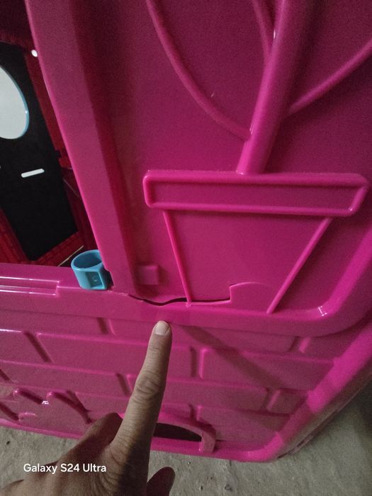 Къщичка за игра и пързалка