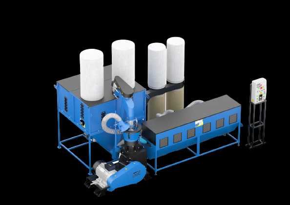 Linie pentru facut peleti si furaje vegetale MLG 1000 MAX+