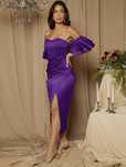 Rochie elegantă mov