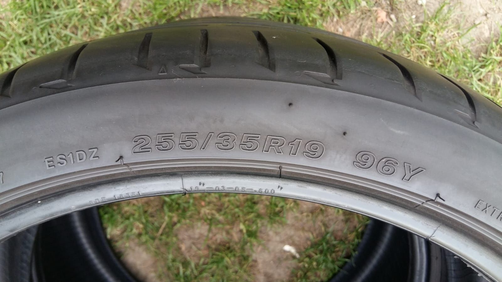 Set 2buc 255/35 R19 96Y Bridgestone vară